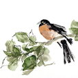 Bird&Leaves2